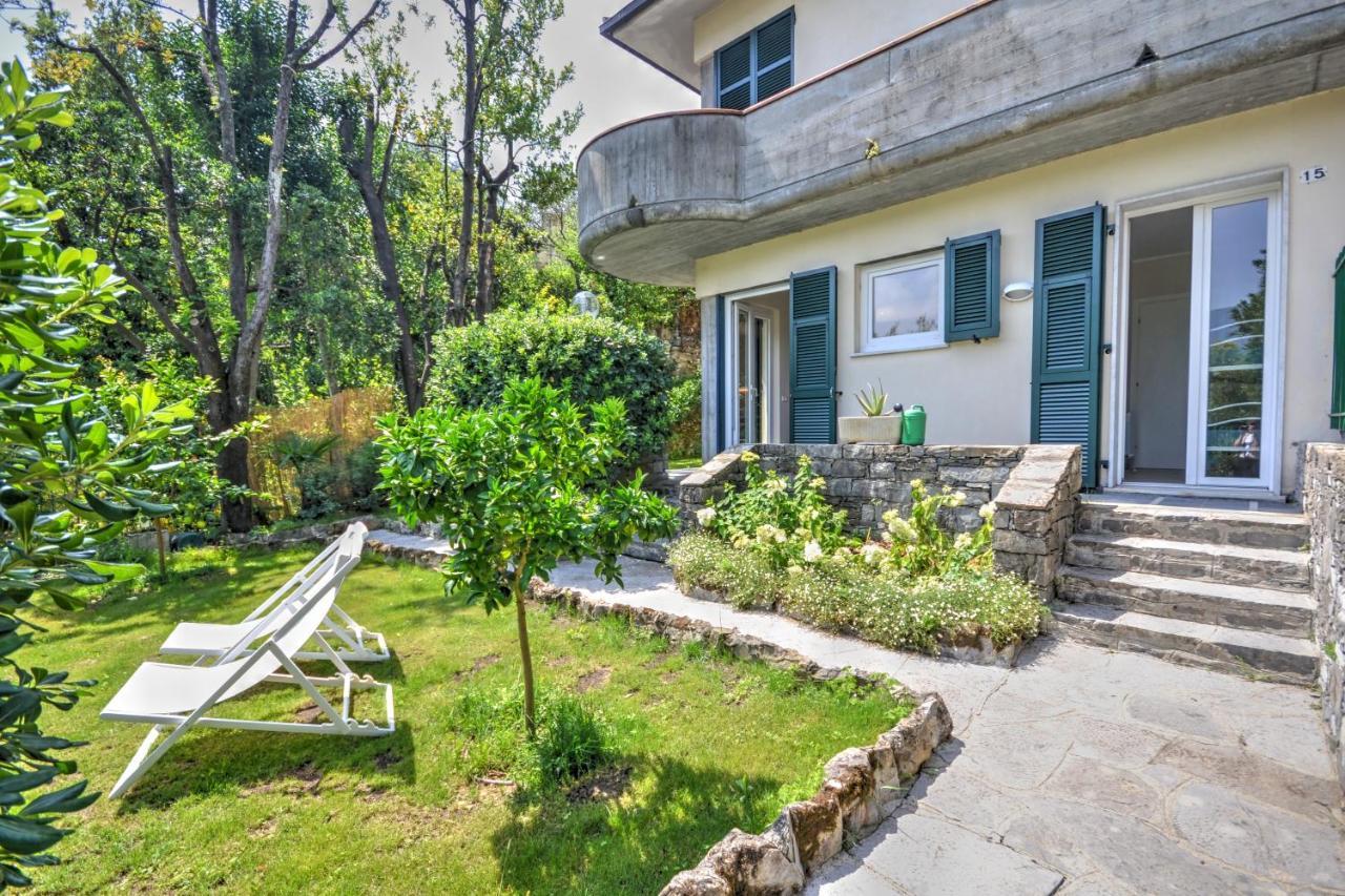 Casa Riva - Few Minutes From Beaches Rapallo Exterior foto
